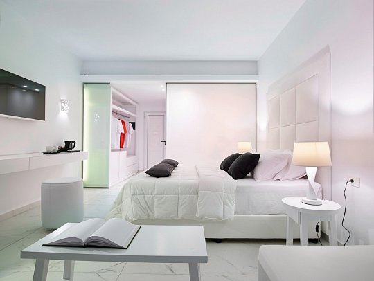 Dimitra Beach Hotel & Suites - Wohnbeispiel Bungalow Gartenblick (Zimmercodierung BBG)