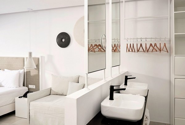 Dimitra Beach Hotel & Suites - Wohnbeispiel Juniorsuite Gartenblick (Zimmercodierung JBG)