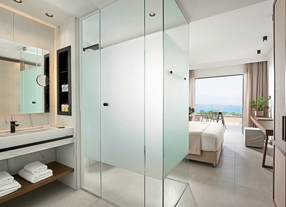 Michelangelo Resort & Spa - Wohnbeispiel Doppelzimmer Meerblick (Zimmercodierung D1M)