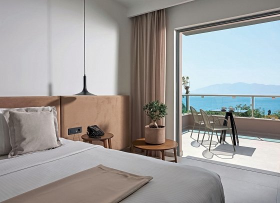 Michelangelo Resort & Spa - Wohnbeispiel Juniorsuite Meeresfront (Zimmercodierung J1O)