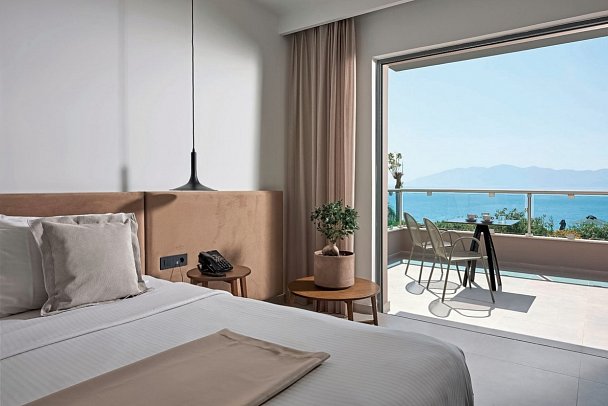 Michelangelo Resort & Spa - Wohnbeispiel Juniorsuite Meeresfront (Zimmercodierung J1O)