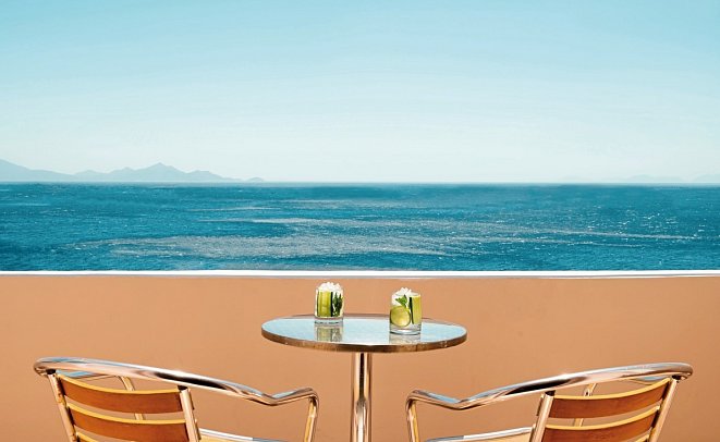 Canvas by Mitsis Family Village - Wohnbeispiel Doppelzimmer Meerblick (Zimmercodierung D1M)