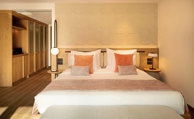 Mitsis Summer Palace - Wohnbeispiel Juniorsuite Meerblick (Zimmercodierung JBM)