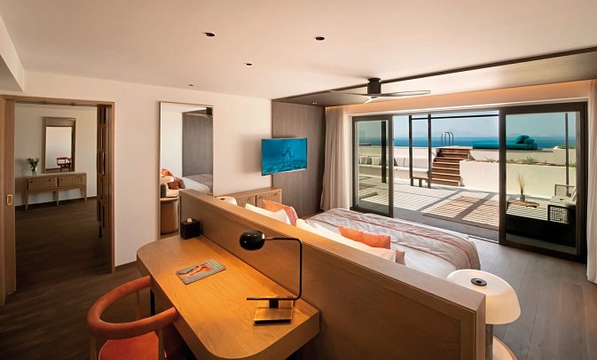 Mitsis Summer Palace - Wohnbeispiel Suite Privatpool (Zimmercodierung WBR)