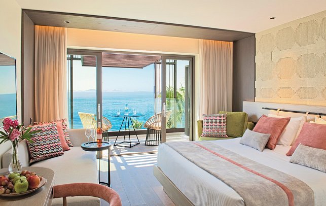 Mitsis Summer Palace - Wohnbeispiel Doppelzimmer Superior Meerblick (Zimmercodierung DSM)