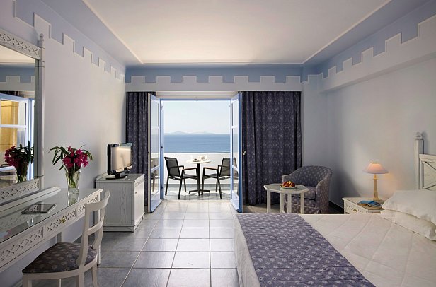 Mitsis Summer Palace - Wohnbeispiel Doppelzimmer Superior Meerblick (Zimmercodierung DSM)