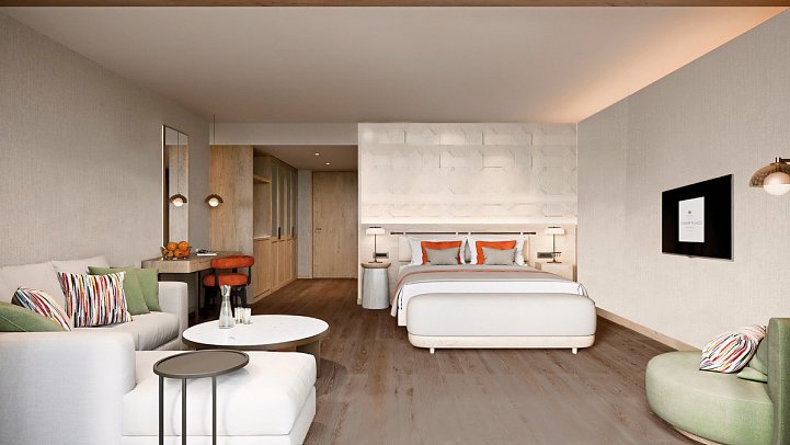 Mitsis Summer Palace - Wohnbeispiel Juniorsuite (Zimmercodierung JB1)