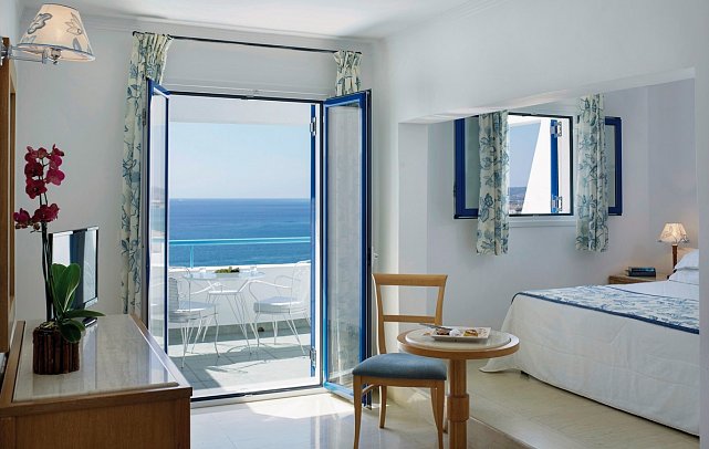 Mitsis Norida - Wohnbeispiel Familienzimmer Meerblick (Zimmercodierung F1M)