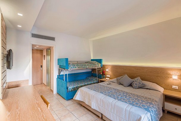 Tigaki Beach - Wohnbeispiel Doppelzimmer Meerblick (Zimmercodierung D1M)