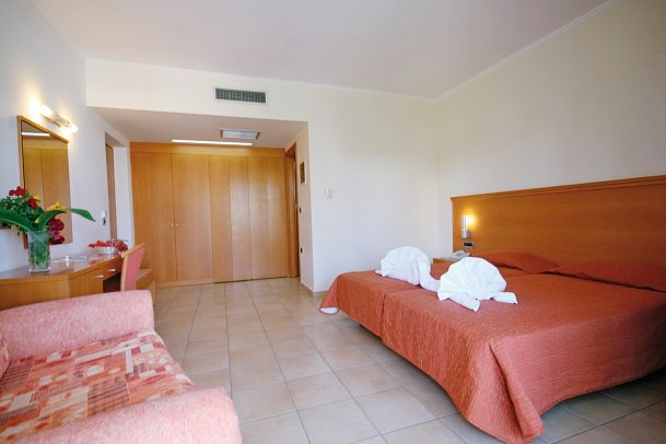 Tigaki Beach - Wohnbeispiel Doppelzimmer (Zimmercodierung DB2)