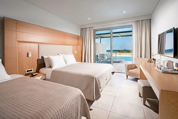 Porto Bello Royal Resort & Spa - Wohnbeispiel Doppelzimmer Swim-Up Meerblick (Zimmercodierung D1Q)