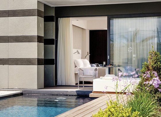 Aqua Blu Boutique Hotel & Spa - Wohnbeispiel Suite Pool Experience (Zimmercodierung WO1)