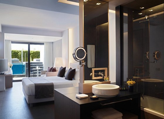 Aqua Blu Boutique Hotel & Spa - Wohnbeispiel Suite Pool Experience (Zimmercodierung WO1)