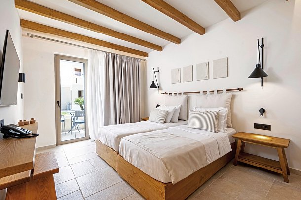 Aegean Houses - Wohnbeispiel Appartement 1 Schlafzimmer Superior (Zimmercodierung AS1)