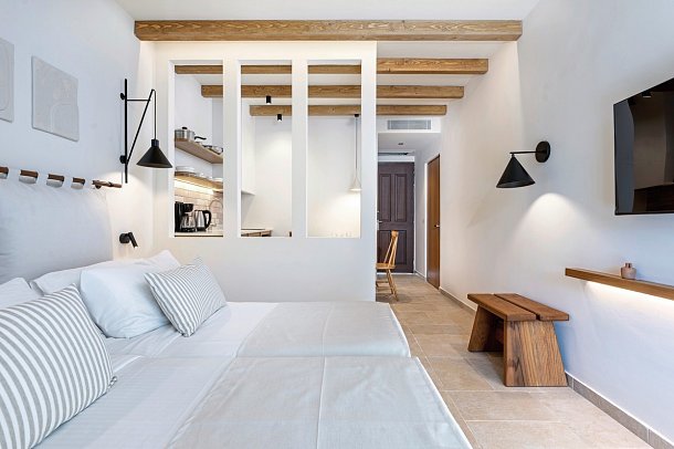 Aegean Houses - Wohnbeispiel Studio (Zimmercodierung SB1)