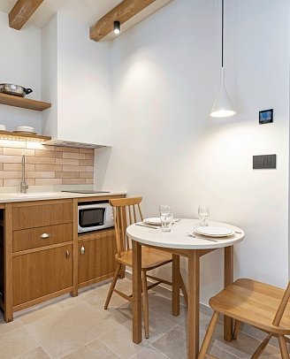 Aegean Houses - Wohnbeispiel Studio (Zimmercodierung SB1)