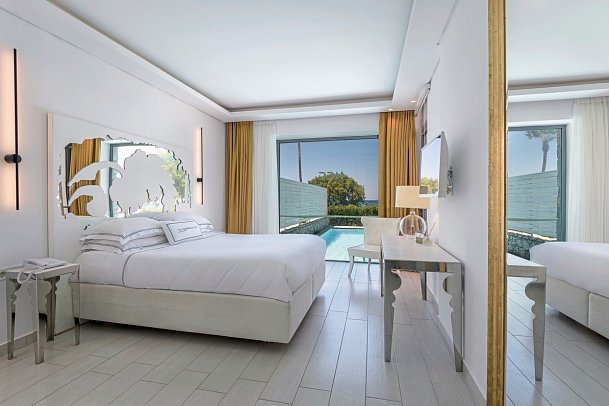 Diamond Deluxe Hotel & Spa - Wohnbeispiel Suite Privatpool (Zimmercodierung W1R)