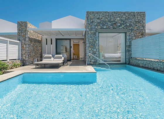 Diamond Deluxe Hotel & Spa - Wohnbeispiel Suite Privatpool (Zimmercodierung W1R)