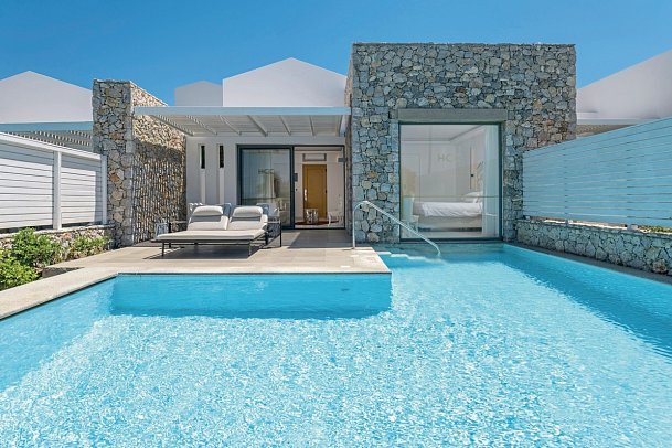 Diamond Deluxe Hotel & Spa - Wohnbeispiel Suite Privatpool (Zimmercodierung W1R)