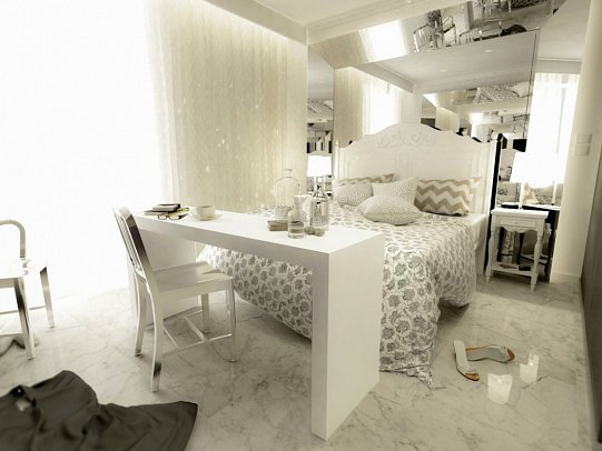 Diamond Boutique - Wohnbeispiel Doppelzimmer (Zimmercodierung DB1)