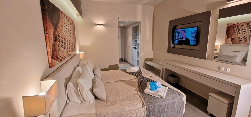 Cosmopolitan Kos - Wohnbeispiel seitl. Meerblick (Zimmercodierung D1N)