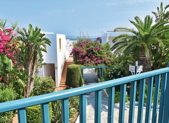 Mastichari Bay - Wohnbeispiel Doppelzimmer Gartenblick (Zimmercodierung D1G)
