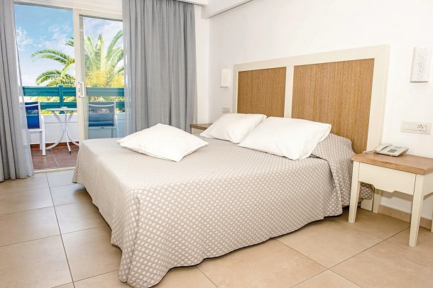 Mastichari Bay - Wohnbeispiel Doppelzimmer Gartenblick (Zimmercodierung D1G)