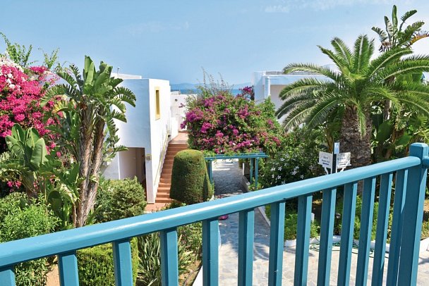 Mastichari Bay - Wohnbeispiel Doppelzimmer Gartenblick (Zimmercodierung D1G)