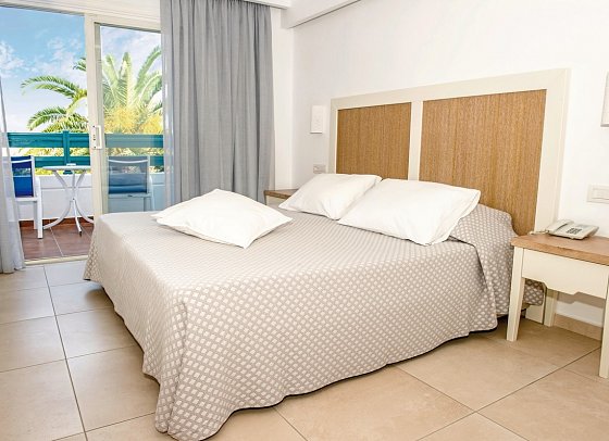 Mastichari Bay - Wohnbeispiel Doppelzimmer Gartenblick (Zimmercodierung D1G)