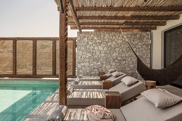 OKU Kos - Wohnbeispiel Villa Privatpool (Zimmercodierung VBR)