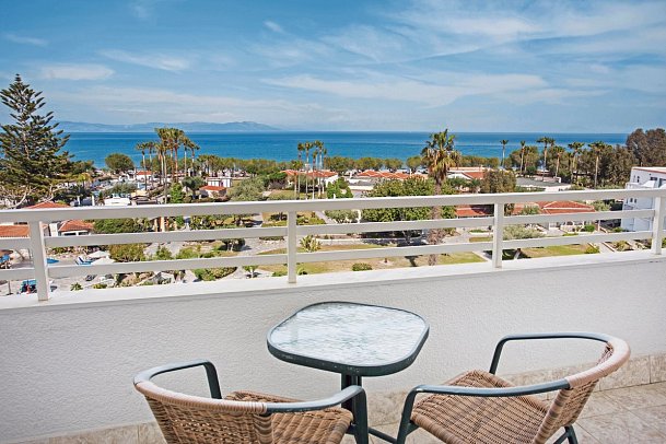 Atlantis Hotel Kos - Wohnbeispiel Doppelzimmer Meerblick (Zimmercodierung D1M)