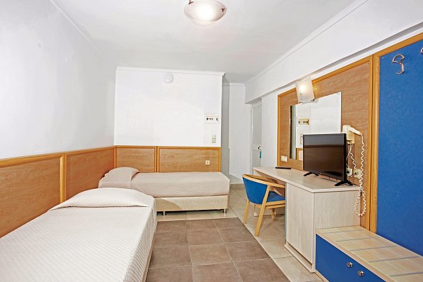 Atlantis Hotel Kos - Wohnbeispiel Familienzimmer Meerblick (Zimmercodierung F1M)