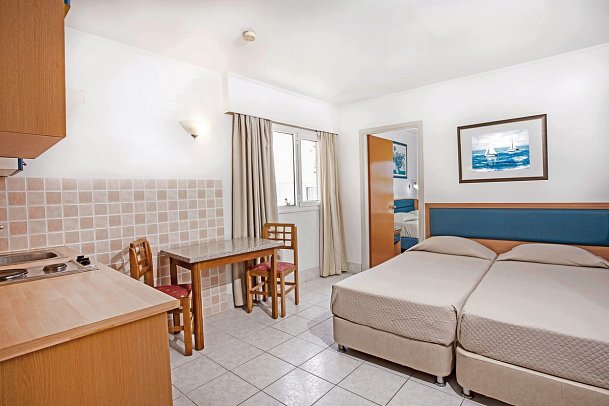 Atlantis Hotel Kos - Wohnbeispiel Familienzimmer (Zimmercodierung FB1)