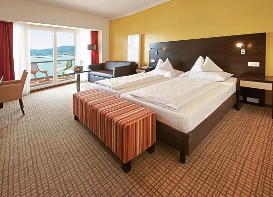 Parkhotel Pörtschach - Wohnbeispiel Doppelzimmer Komfort (Zimmercodierung DF1)