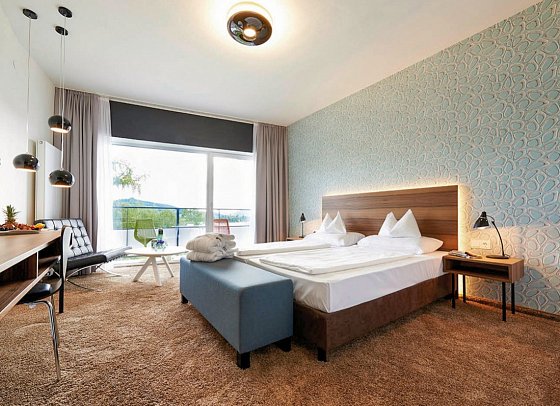 Parkhotel Pörtschach - Wohnbeispiel Doppelzimmer Komfort (Zimmercodierung DF1)