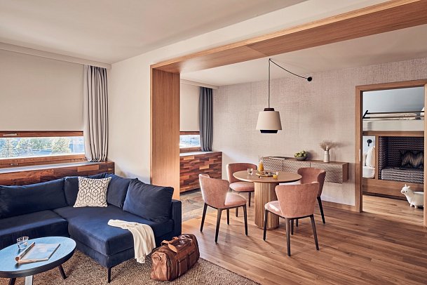 Falkensteiner Hotel & Spa Carinzia - Wohnbeispiel Familiensuite (Zimmercodierung WI1)