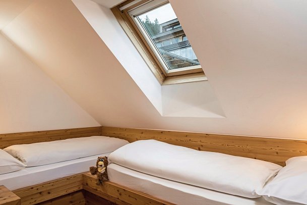 Falkensteiner Club Funimation Katschberg - Wohnbeispiel Familienzimmer Deluxe (Zimmercodierung FD1)