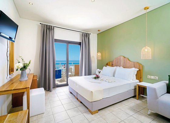Blue View Superior Suites - Wohnbeispiel Doppelzimmer Deluxe Meerblick (Zimmercodierung DDM)