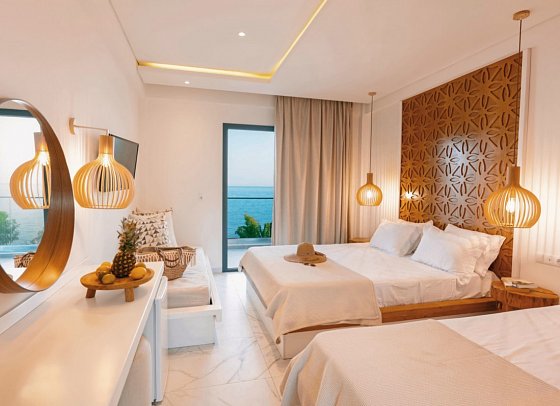 Acron Seaside Suites - Wohnbeispiel Suite Meerblick (Zimmercodierung WBM)