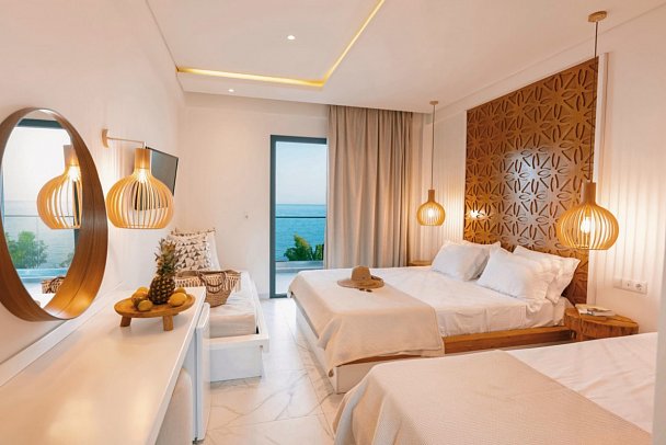 Acron Seaside Suites - Wohnbeispiel Suite Meerblick (Zimmercodierung WBM)