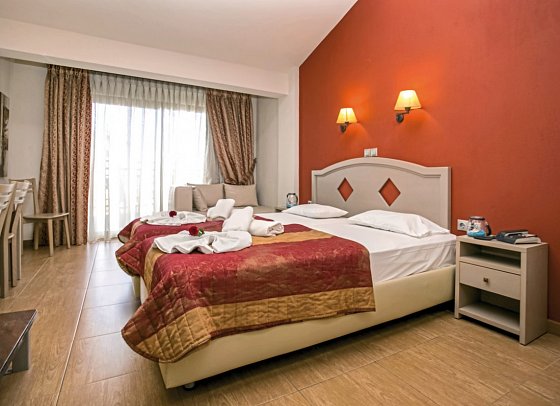 Thalassies Nouveau - Wohnbeispiel Doppelzimmer Superior Nebengebäude (Zimmercodierung DSV)
