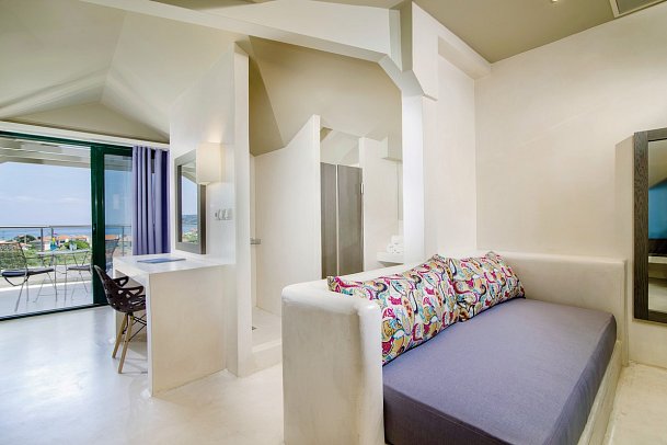 Ocean Beach - Wohnbeispiel Juniorsuite Meerblick (Zimmercodierung JBM)