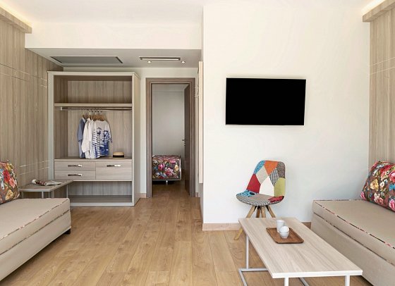 Alexandra Beach Spa Resort - Wohnbeispiel Suite Familie Gartenblick (Zimmercodierung WIG)