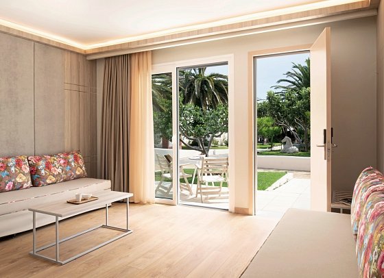 Alexandra Beach Spa Resort - Wohnbeispiel Suite Familie Gartenblick (Zimmercodierung WIG)