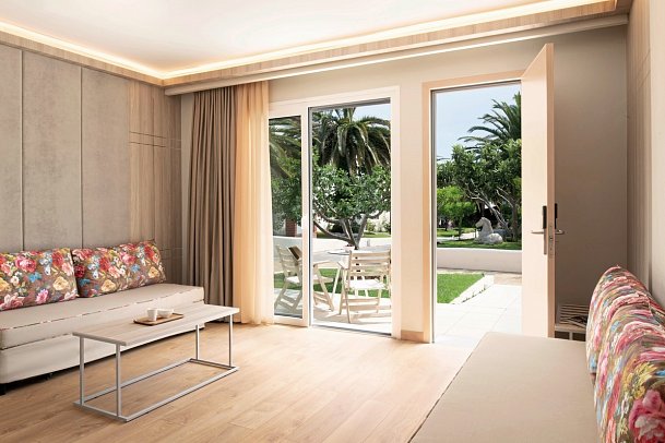 Alexandra Beach Spa Resort - Wohnbeispiel Suite Familie Gartenblick (Zimmercodierung WIG)
