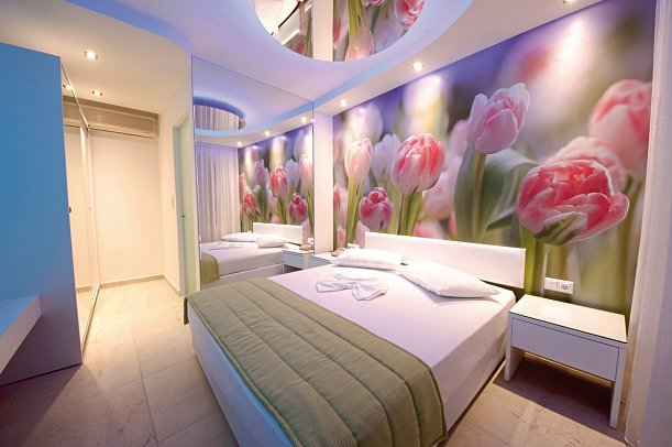 Louloudis Fresh - Wohnbeispiel Deluxe Lateral Sea View (Zimmercodierung DBN)