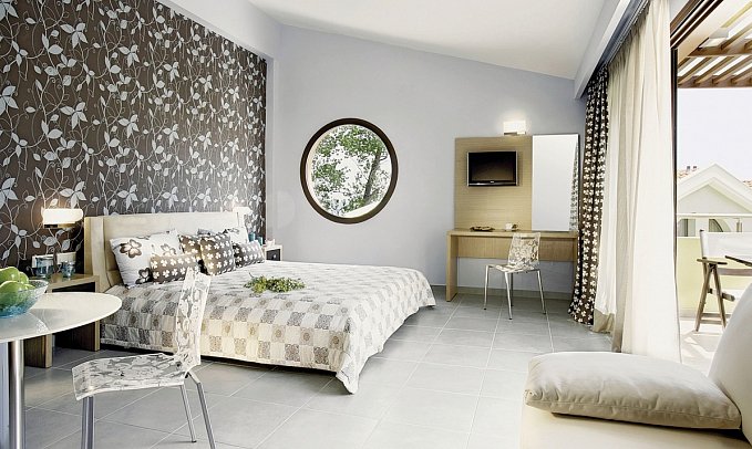 Alexandra Golden Boutique Hotel - Wohnbeispiel Juniorsuite Gartenblick (Zimmercodierung JBG)