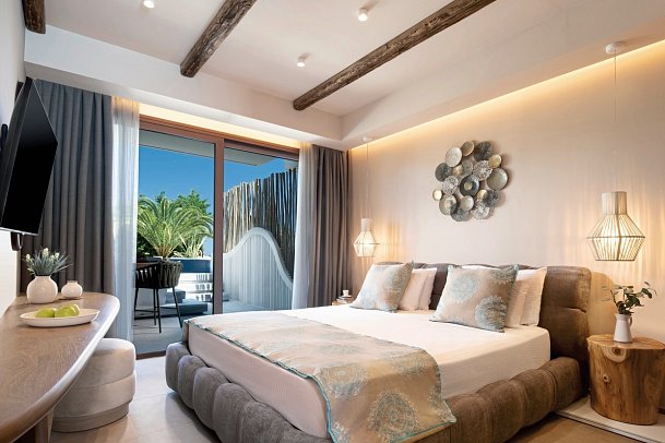 Alexandra Golden Boutique Hotel - Wohnbeispiel Juniorsuite Club Swim Up (Zimmercodierung JLQ)