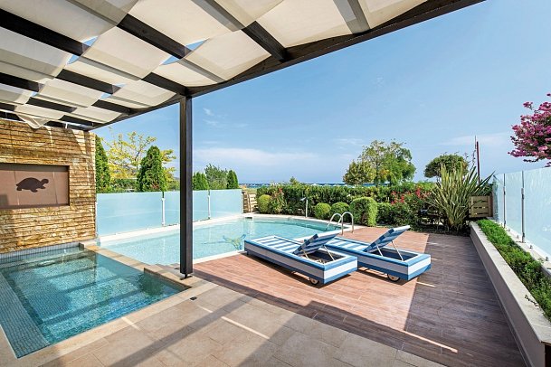 Alexandra Golden Boutique Hotel - Wohnbeispiel Suite Executive Meerblick (Zimmercodierung WTM)