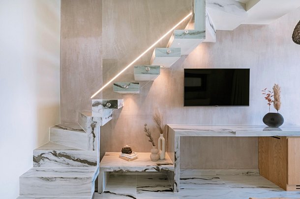 Zest - Wohnbeispiel Maisonette Meerblick (Zimmercodierung MBM)